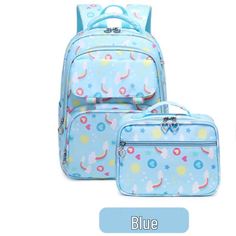 Li Shen Kids  Cartoon Water-Repellent Backpack Set