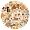 Waterproof Dried Flower Pattern Sticker Floral Leaf Design Scrapbook Journal Decor  Luggage