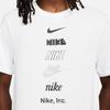 Nike Alphabet Print Round Neck Casual Pullover Short-Sleeve T-Shirt Men Tops White DZ2875-100
