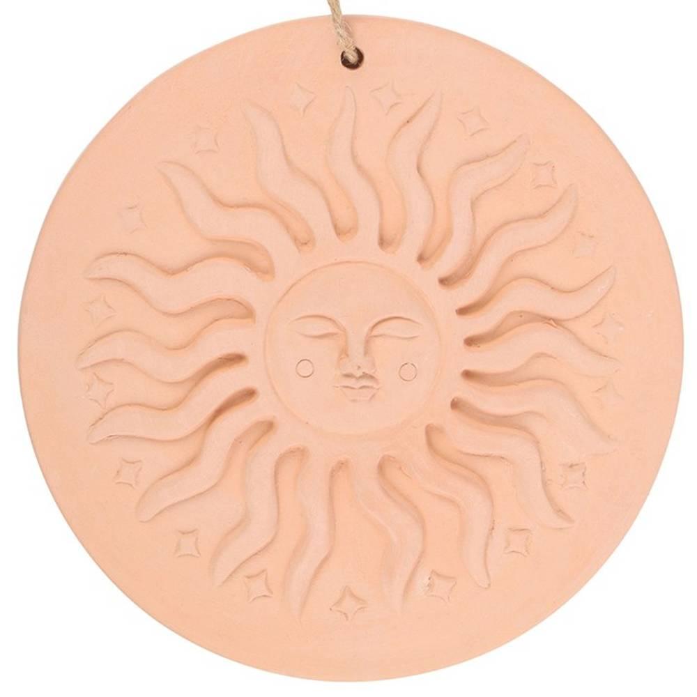 Something Different Terracotta Sun Plaque