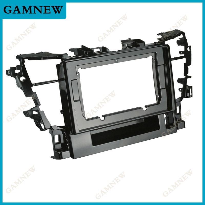 10 Inch Car Radio Fascia Frame Cable For Toyota Alphard 30 Serices Vellfire 2015-2020 Android Stereo Dashboard Kit Face Plate