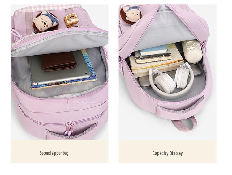 2025 Stylish Large-Capacity Backpack for Students & Travel - Ideal for Middle, High School, and College