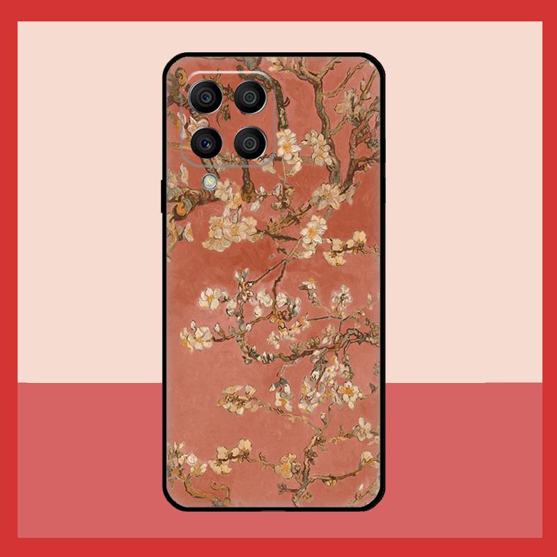 Blossoming Almond Tree Case For Samsung Galaxy M56 M12 M06 M32 M52 M35 M55 M15 M11 M13 M14 M16 M36 M31 M53 M34 M54