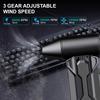 Turbo Jetvifte Rengjøringsblåserverktøy 3 gir justerbar Bil Blåser Snø Biltilbehør Elektrisk Luftstøver Voldsom vifte 130000 RPM Bærbar 2025