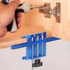 Storage cabinet door installation drilling and fixing clips Cabinet door installation tools Cabinet door clamps Cabinet Door Jig