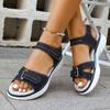 Plus‑Size Velcro Platform Wedge Women Sports Sandals