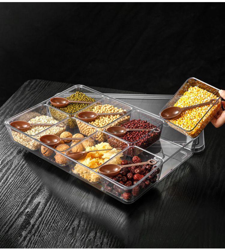 Food-Grade Jelly Ingredient Storage Set with Compartmentalized Containers