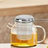 Tea Infuser Drinks Strainer With Handle Fine Mesh Tea Infuser With Lid And Handle For Camping Travel Home Workplace Cafe