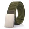 Men's Versatile Canvas Belt - Quick-Drying, Breathable Nylon, Ideal for Casual and Jeans Styles