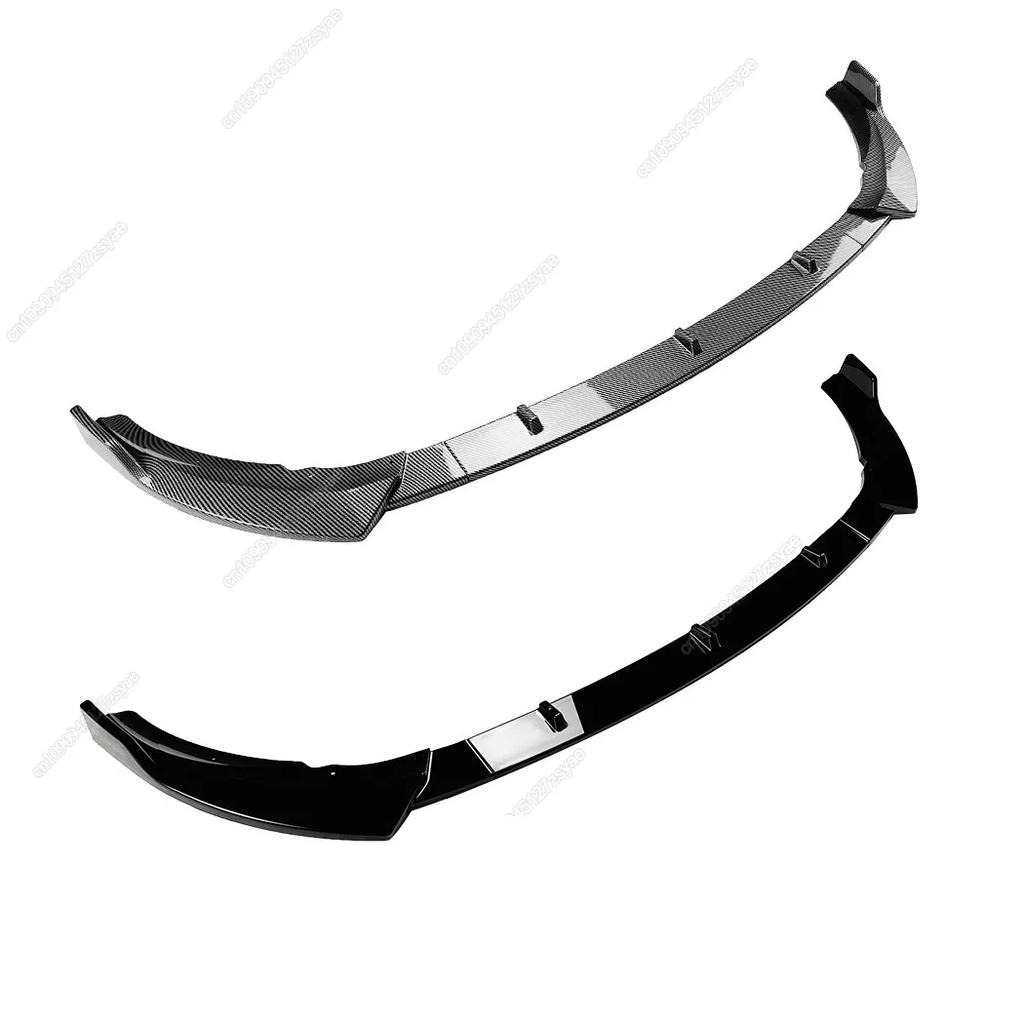Car Front Bumper Lip Splitter For Mercedes Benz C Class W205 C205 S205 C160 C180 C200 C260 C300 C350e C450 AMG 2019-2021 Bodykit