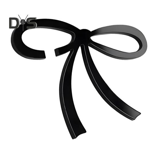 

1/12 шт. Бантики для напоїв, акрилові бантики, чарки для вина, для декору весільної вечірки, бантики, маркери для напоїв, багаторазовий аксесуар для вечірок