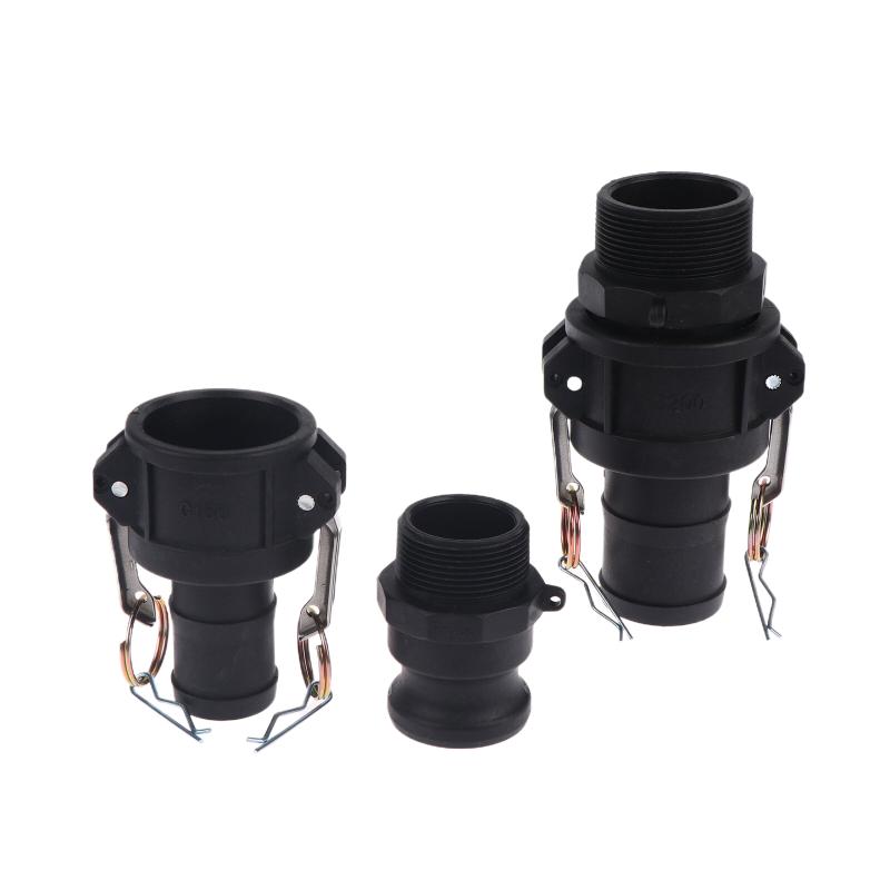 PP Quick Joint Type C+F Chemical Plastic Acid And Alkali Resistance Flexible Buckle Type Wire Hose Quick Connection Head C300