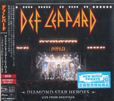 CD DEF LEPPARD  Diamond Star Heroes Live From Shef UICY806856 MERCURY 2025 Japan Obi Metal
