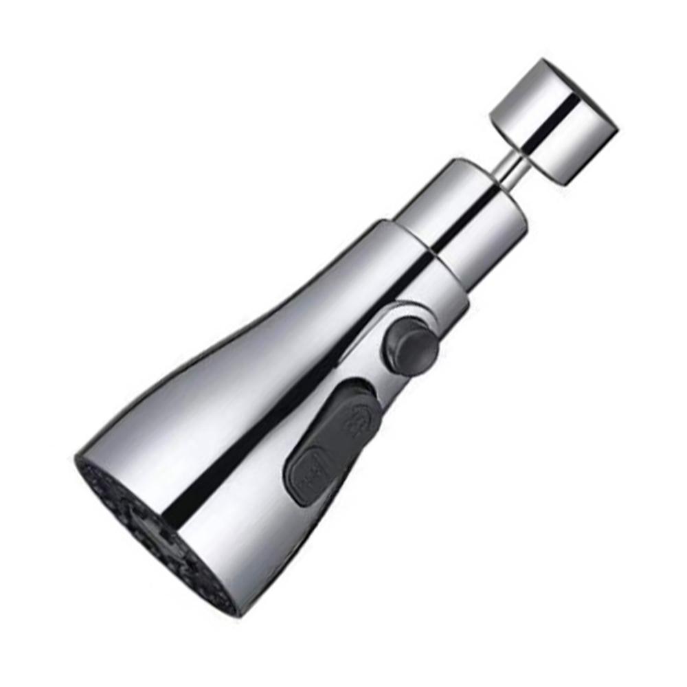 Kitchen Bathroom Tap Faucet 360 Degree Swivel Sink Aerator 3 Modes Water Saving Nozzle Adapter Anti-splash Rotating Water Tap