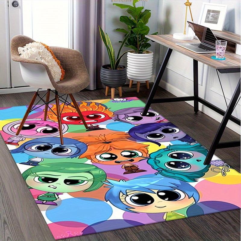 1pcOffice Carpet, Desk Under Mat, Gift for Home Decor, Cute Cartoon Characters Rug, Vibrant Colors, Soft and Comfortable Flooring Solution