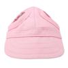 Pet Dog Cat Baseball Outdoor   Sunbonnet   Stripe   Travel Sport Hat (Pink S)