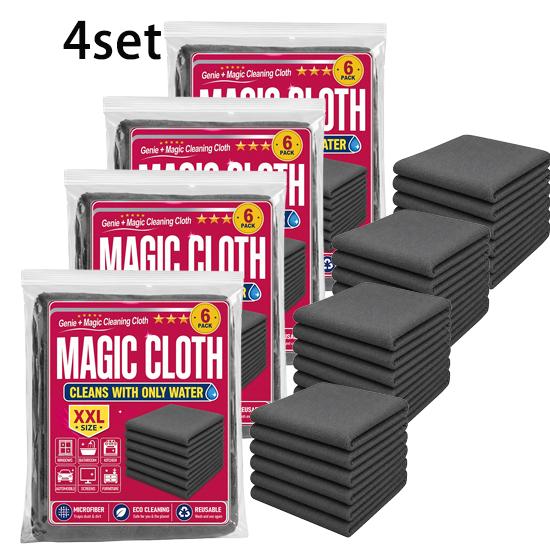 Schoonmaakdoek microvezel absorbeert water en pluist niet gemakkelijk, keukenhuishouden, glas, auto schoonmaken, multifunctionele schoonmaakdoek 6 stuks