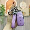 Unisex High-End Key Case: Custom L9 Car Remote Control Protective Shell with Keychain