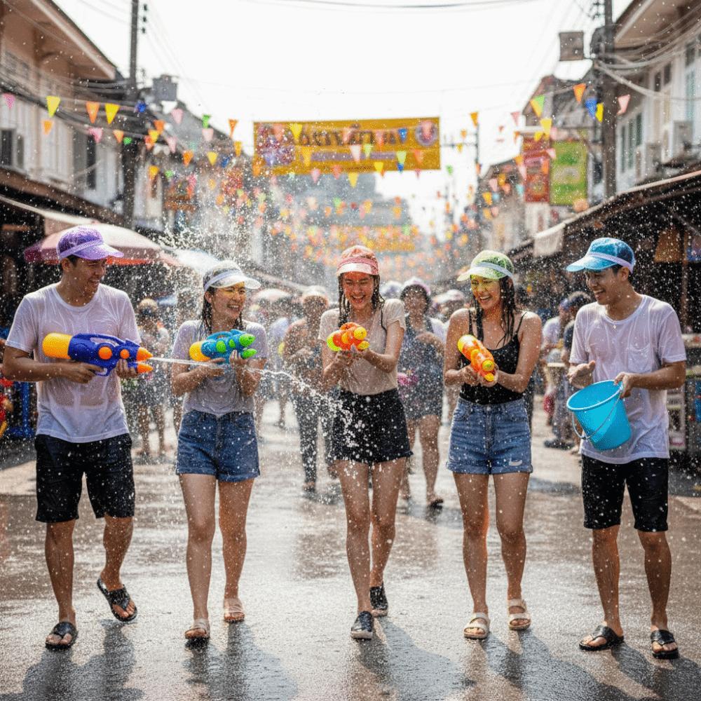 Transparent Water-Splashing Festival Hats Adjustable Brim Baseball Cap  Sun Protection