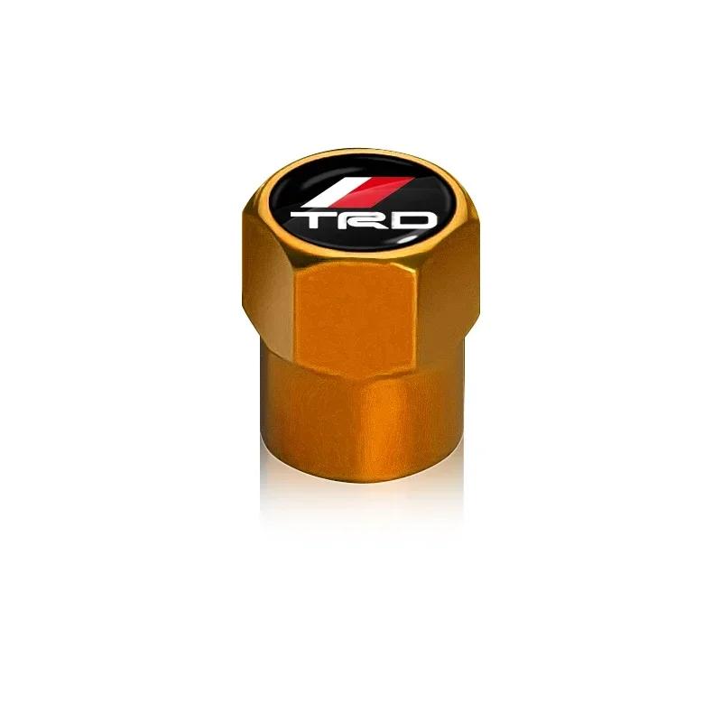 Car Tyre Hexagonal Valve Stem Cover Dust Caps Accessories For Toyota TRD RAV4 Avensis Yaris Levin Crown Vios Sienna Corolla