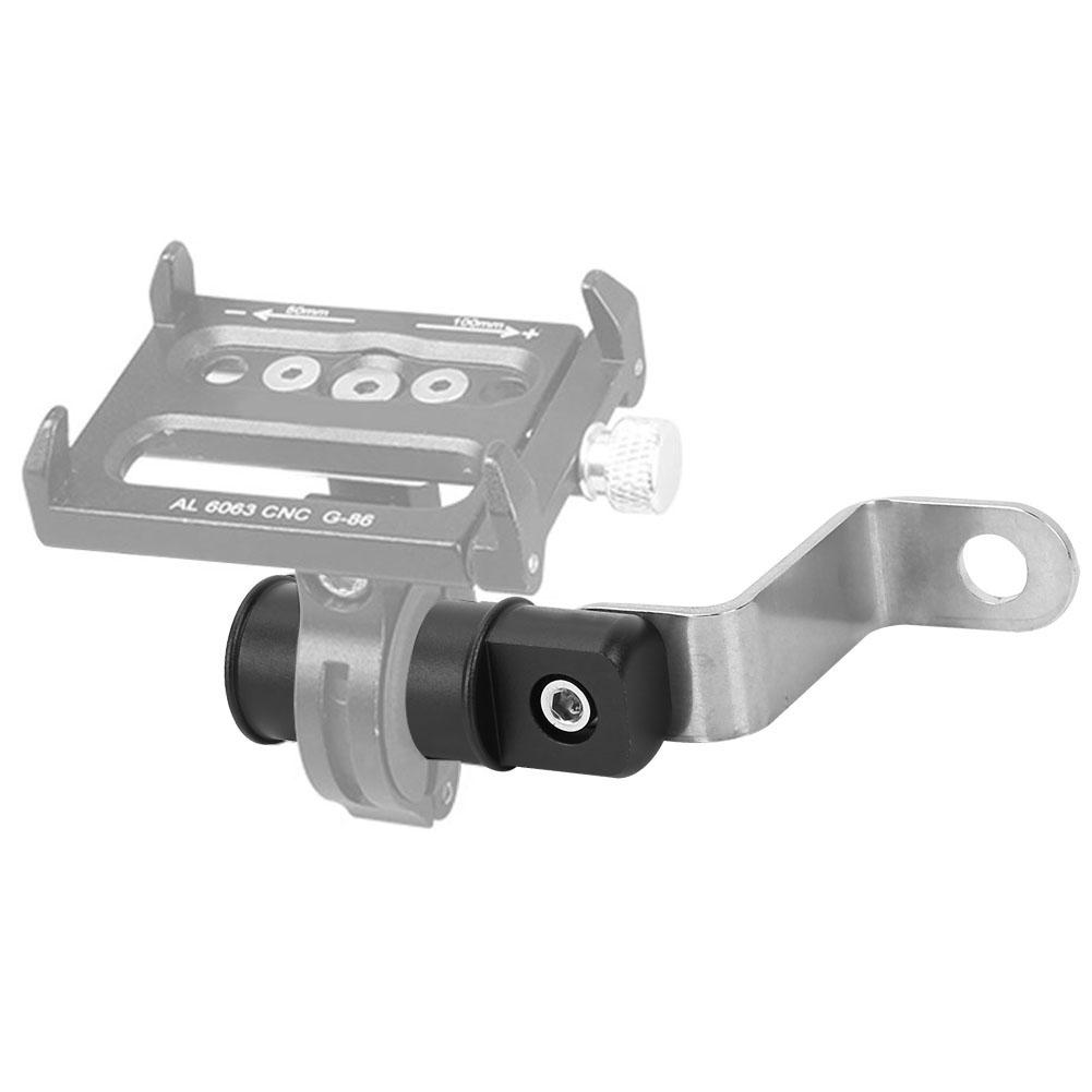 Motorcycle Bracket Adapter Handlebar Rrview Aluminum Mirror Fixed Holder
