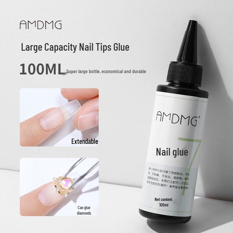 AMDMG Dot Dot 3-in-1 Black Technology Large Capacity Nail Glue for Salon Use