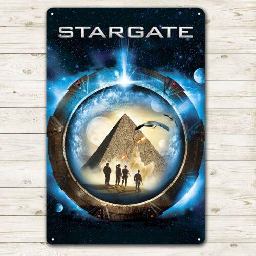 Звездные врата Фильм Металлический Постер Жестяная Табличка - 20x30см Табличка хороший знак 20x30cm（7.8x11.8inch）