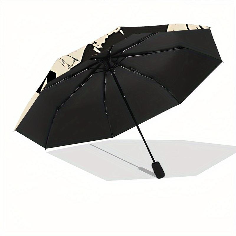 The Smiths Music Band Automatic Open/Close Umbrella   Compact Travel Umbrella, 8 Rib Heavy Duty Construction, Ideal Gift, 175