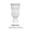Lady Men Face Head Planter Vase Face Flower Human Succulent Pot Home Garden Ornament Ceramic Crafts