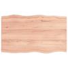 VidaXL Table Top Solid Oak Wood Treated Matching Edge 363954
