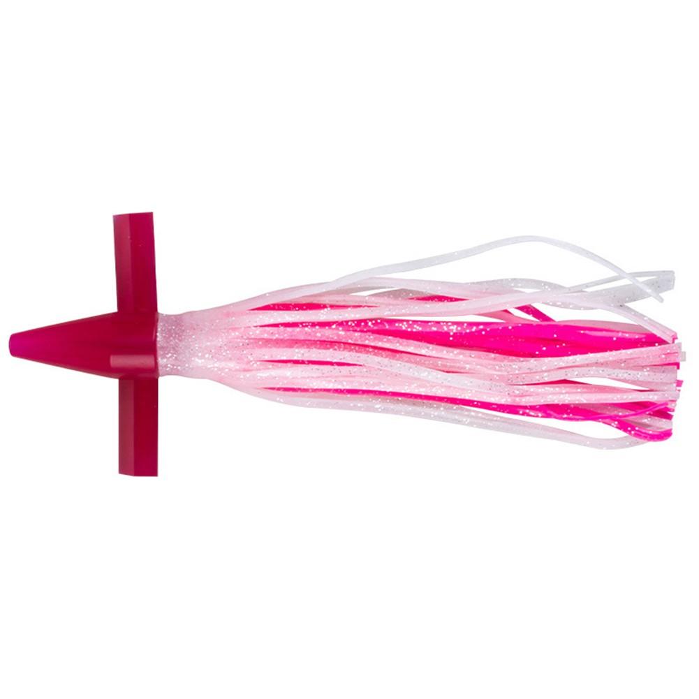Soft Sea Head Teaser Bait Trolling Lure Double Skirted Double Skirted
