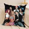 Band R-RBD R-Rebelde Cushion Cover Soft Plush Double-Sided Pillow Cover Cozy Sofa Cushion Case Home Gift for Living Room