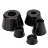 8pcs Rubber Shock Absorbing Feet, Anti-Vibration Pads for Furniture,Speaker,Washing Machine,Non-Slip Floor Protector with Gasket