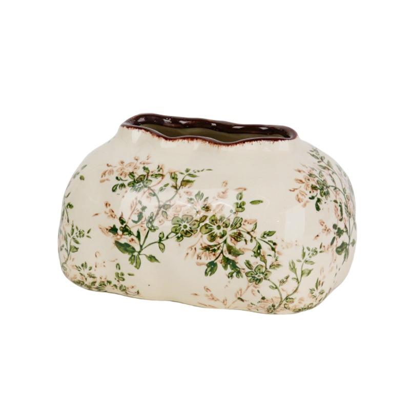 

Fresh and colorful ceramic paper box, tissue box decoration, home living room napkin box, creative decoration