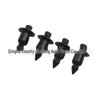 Black 6mm Rivet Fastener Clip for Honda Motorcycle Fairings