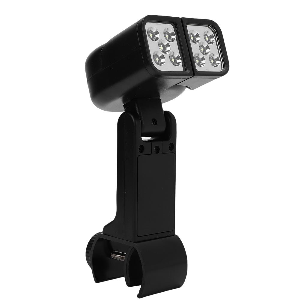 BBQ Grilling Light 360 Degree Rotatable Clip On Barbecue Grill Light with Touch Switch 10PCS F5 Light Chips Aluminum