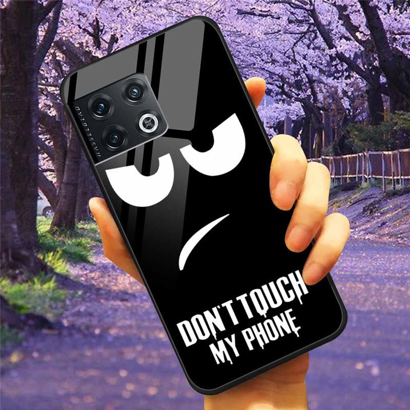 Für OnePlus 10 Pro 5G Hülle 6,7'' Gehärtetes Glas Sternenmarmor Harte Rückseite für One Plus 10Pro Funda Capa Oneplus10pro Coque
