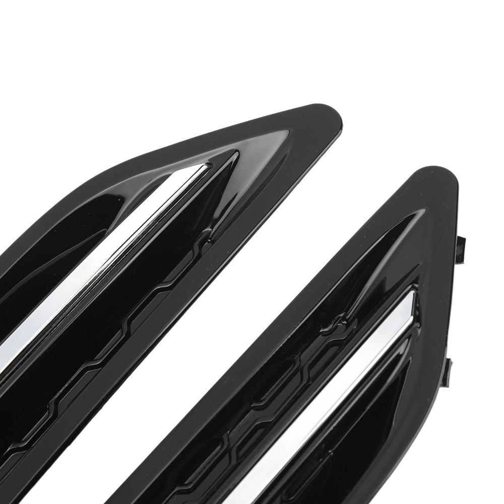 2PCS Black, Chrome color Car Side Vent Garnish Grille for KIA OPTIMA 2.0L 2.4L 2011-2015