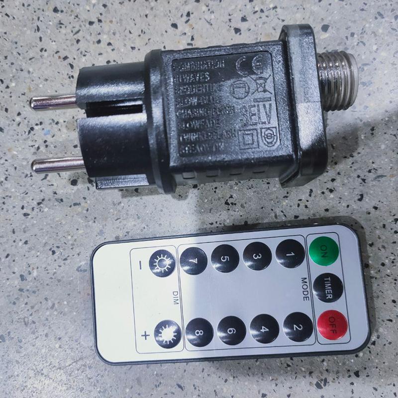 

Вилка ЄС AC 220В до 31В DC 6Вт 8 Функціональний з Пультом Дистанційного Керування SELV Світлодіодний Драйвер Лампи Перемикач Адаптер IP44 Водонепроникне Лазерне Освітлення