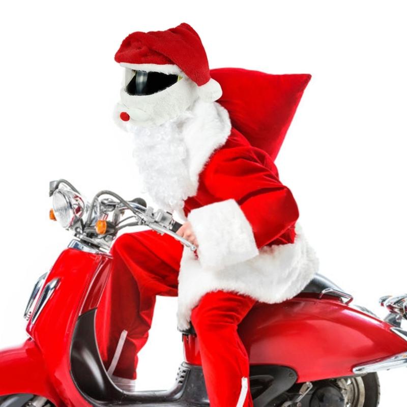 Motorcycle Helmet Full Cover Cartoon Funny Plush Helmet Cute Innovative Cover