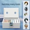 Smart Automatic Incubator for Quail, Duck, and Goose Eggs - Compact and Intelligent Hatching Machine for Home Use