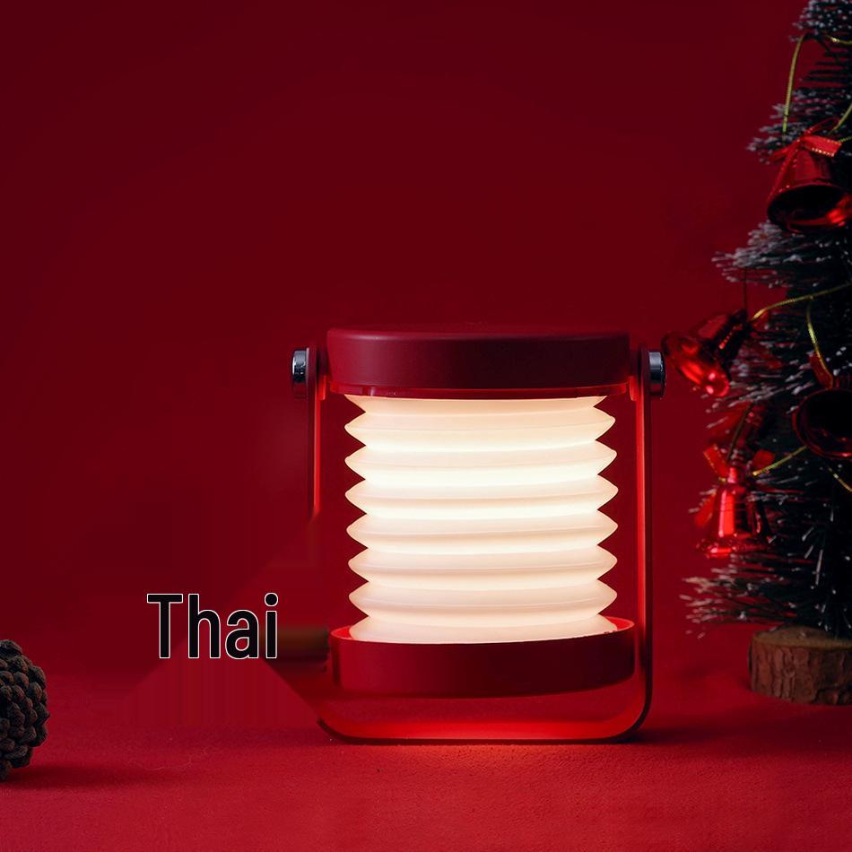 

JanPim Handheld Lantern Night Light – Holiday Gift, Festival Desktop Study, Eye Protection LED Bedroom Bedside Lamp 5V