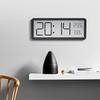Screen Digital Wall Clock Time Temperature Humidity Display Electronic Clock Hanging Desktop Digital Home Decor Items Decoratio