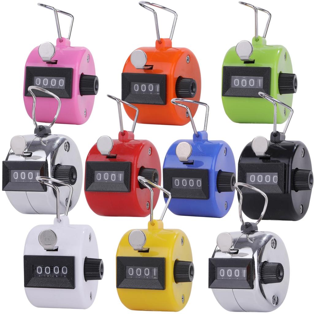 Anopono Handheld Tally Quantity Set of 10 Counter, Counter, Counting, Lightweight, Compact,