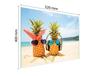 SZKLANA DESKA DO KROJENIA 52x40 ANANAS