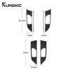 Real Soft Carbon Fiber For Subaru Impreza 2009 2010 2011 Car Door Handle Panel RHD LHD Sticker Interior Trim Accessories