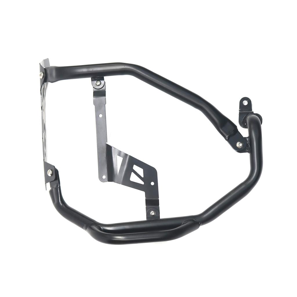 For BMW R1300GS ADV 2025 Carbon Steel Black Motorcycle Engine Upper Guard Bracket Mount Bumper Frame Support Protector Bar