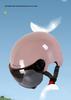 Certified Unisex Electric Vehicle Helmet, All-Season Battery Motorcycle Cap, Summer Half Helmet