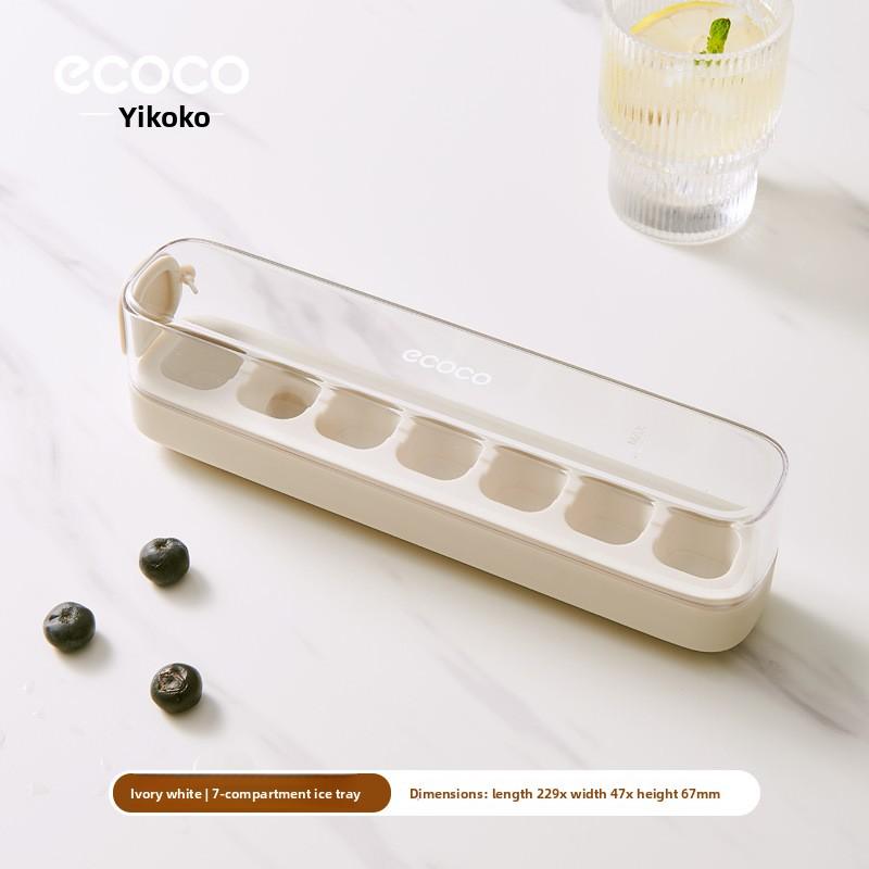 Press-type Silicone Ice Tray Mold Household Small Freezing Ice Cube Mold Easy Release Ice Cube Tray