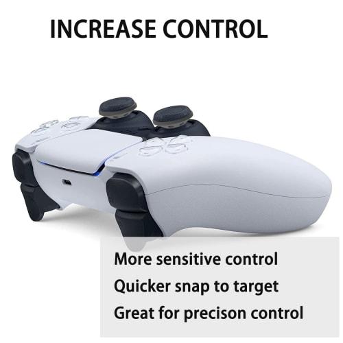 precision ring ps5, ps4, xbox one, xbox series x s, xbox 360, switch pro aim assist target motion controller ring rubber silicone soft flexible thumbs